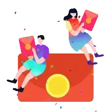 Spin & Win Big welfare icon